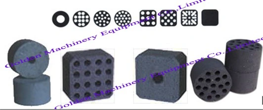 Verticlal China Charcoal Coal Honeycomb Briquette Pressing Machine
